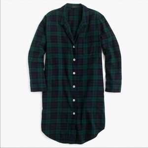 J. Crew Button down nightshirt.